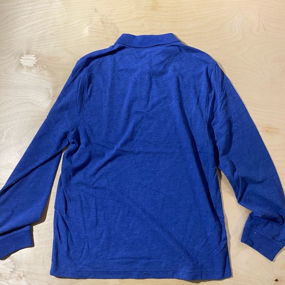 St. John's Bay Classic Blue Polo Shirt Medium (QJ) - Picture 6 of 6